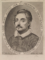 TvB G 5593
<br/>
Portret van Hieronymus Frescobaldus
<br/>
<em>Mellan, Claude (1598-1688)</em>